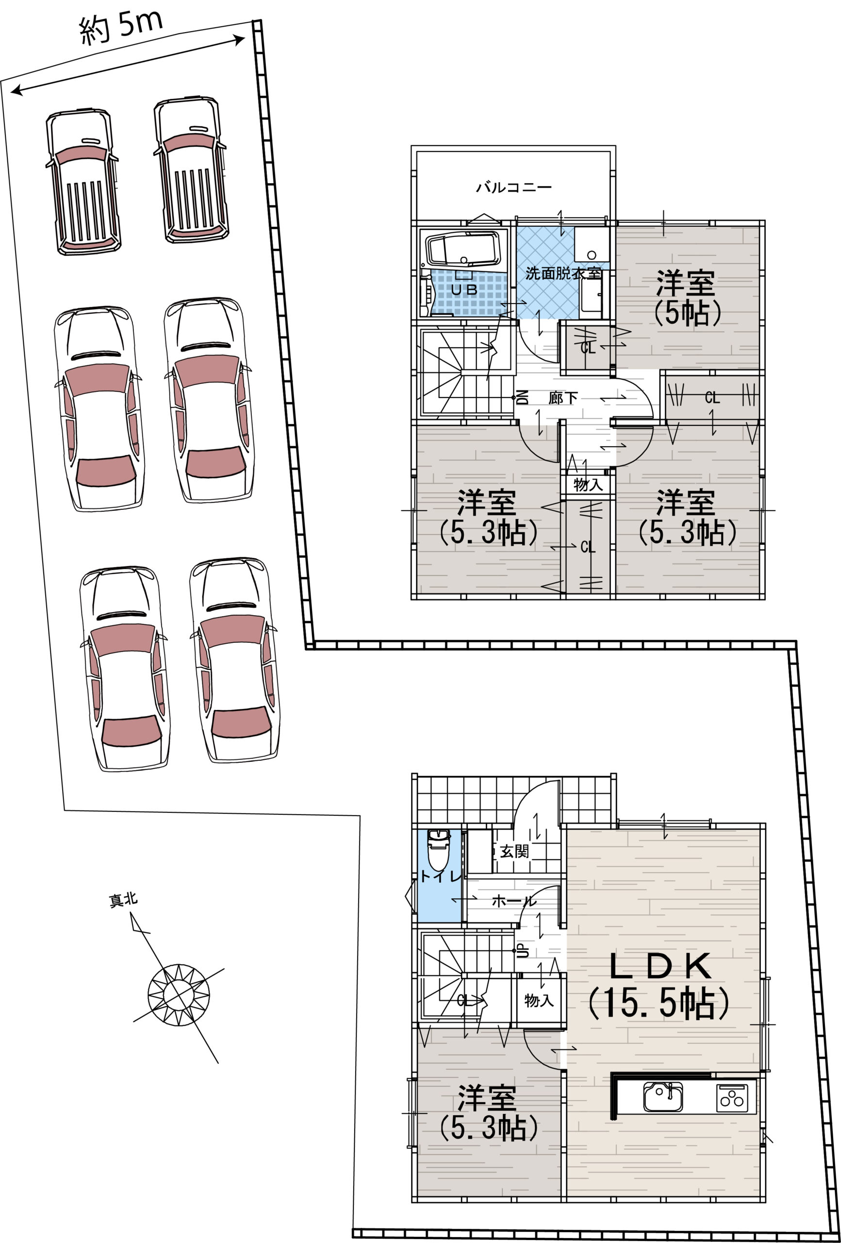 セルファ忠岡町忠岡中2号地　新築戸建の写真