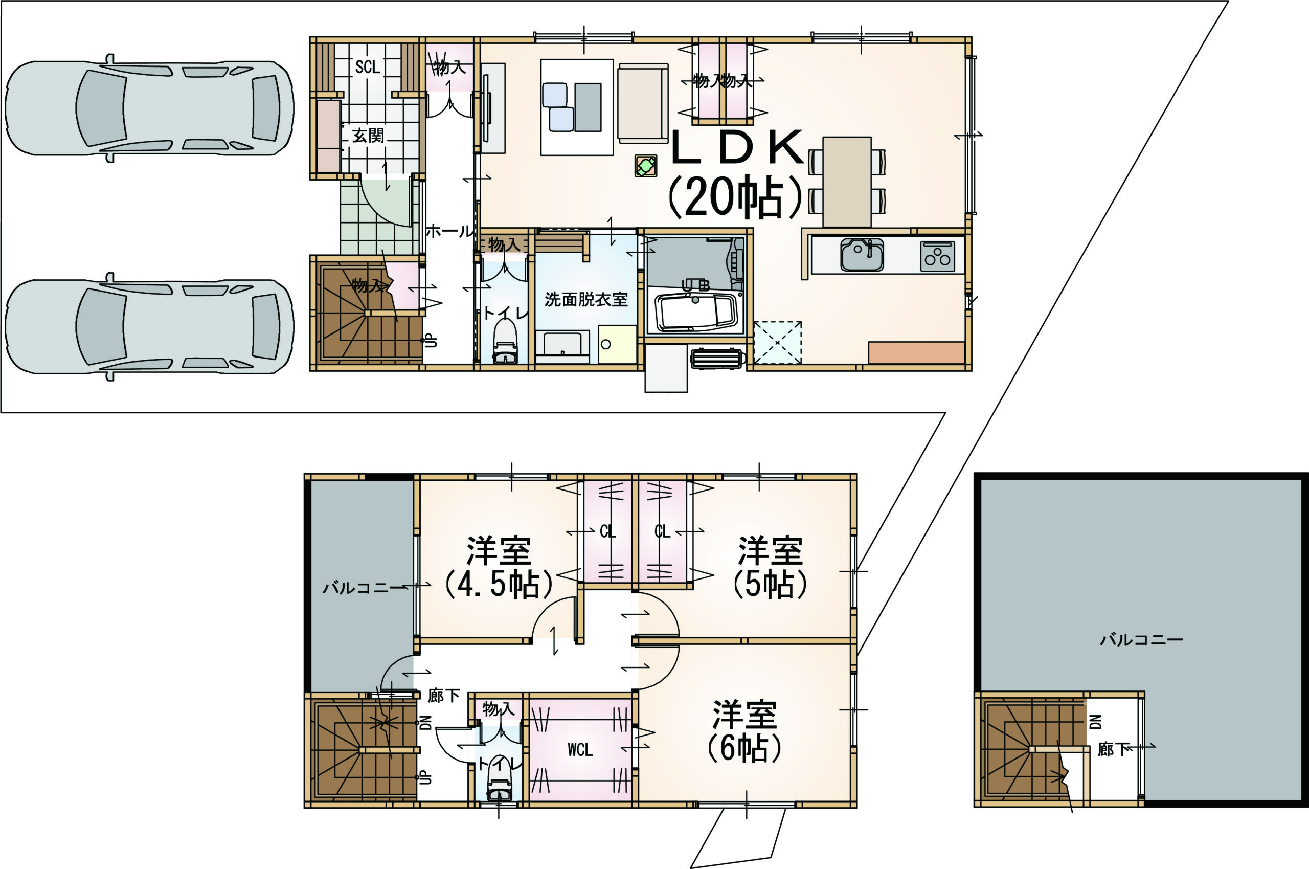 セルファ取石高石取石6丁目　建築条件付宅地　全2区画の写真