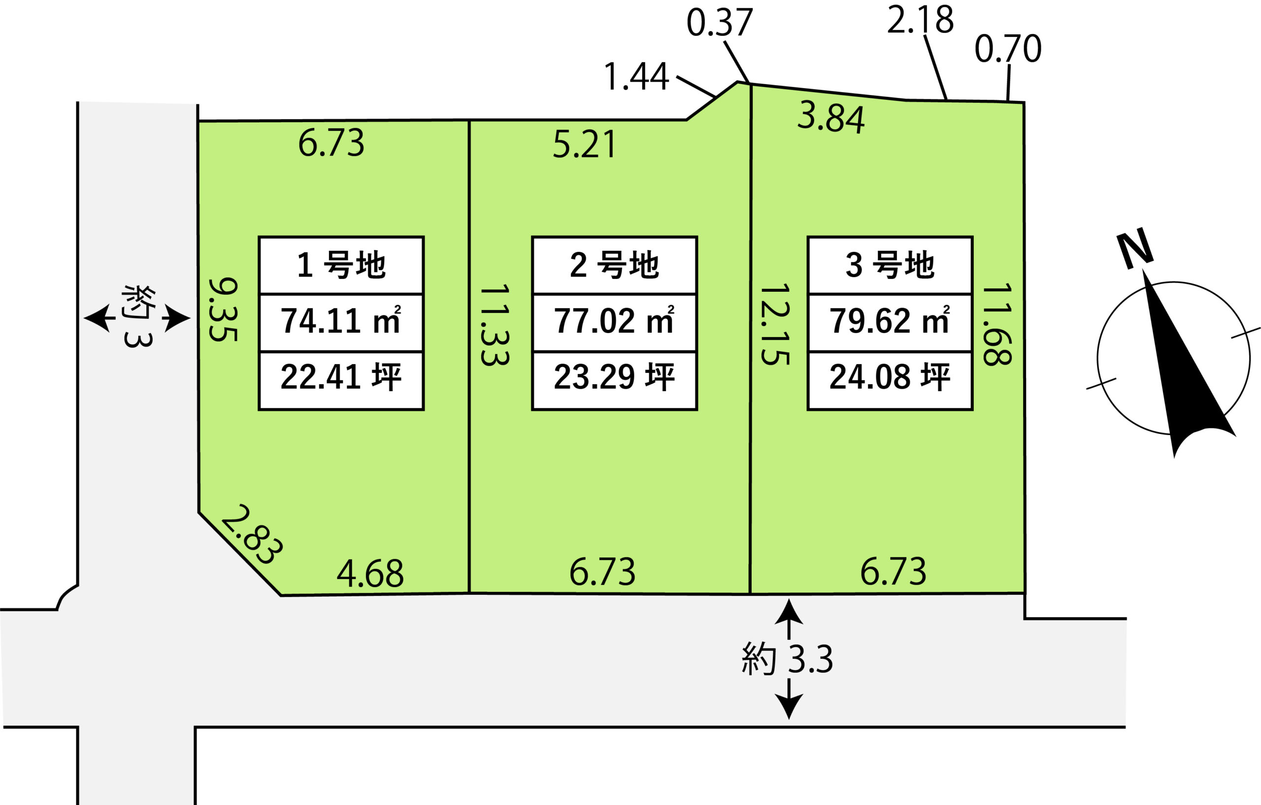 セルファ泉大津清水町【全３区画Var.】の写真